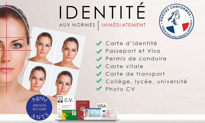 Photo d'identité, Mont-de-Marsan, studio photo